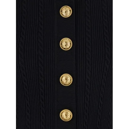 Balmain 4-pocket knitted cardigan - BALMAIN
