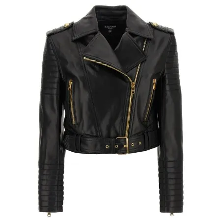 Balmain Leather Jacket - BALMAIN