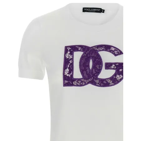 Dolce & Gabbana Lace T-shirt - Dolce&Gabbana