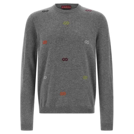 Gucci Gg Intarsia Sweater - Gucci