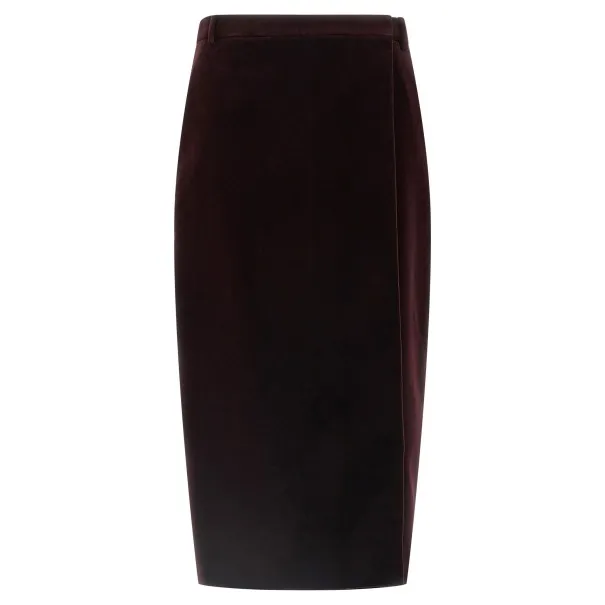 Saint Laurent Velvet Skirt - Yves Saint Laurent