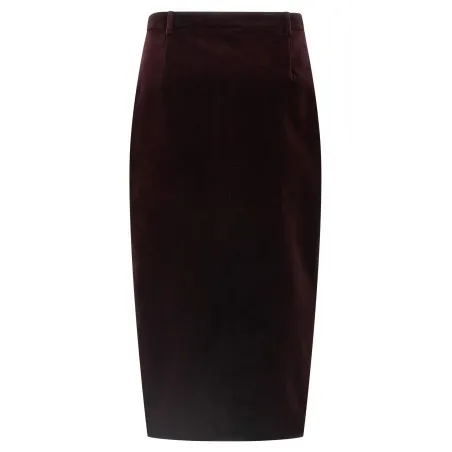 Saint Laurent Velvet Skirt - Yves Saint Laurent