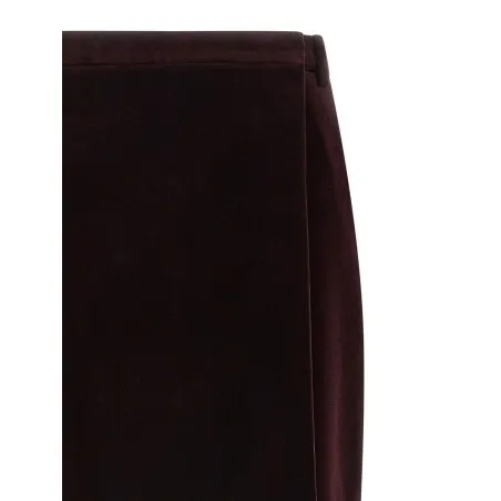 Saint Laurent Velvet Skirt - Yves Saint Laurent