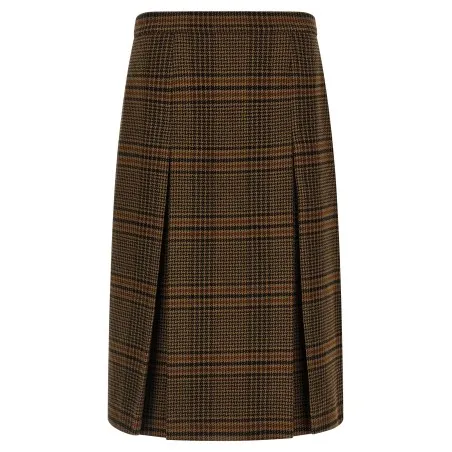 Saint Laurent Prince Of Wales Skirt - Yves Saint Laurent