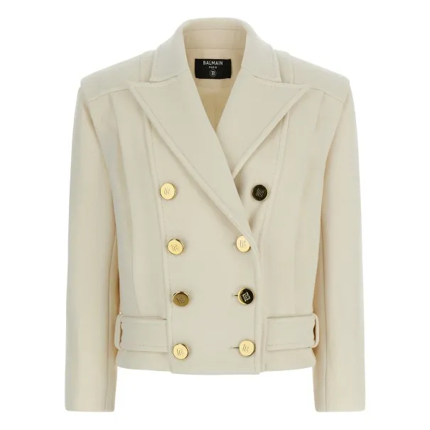 Balmain Double-breasted Coat - BALMAIN