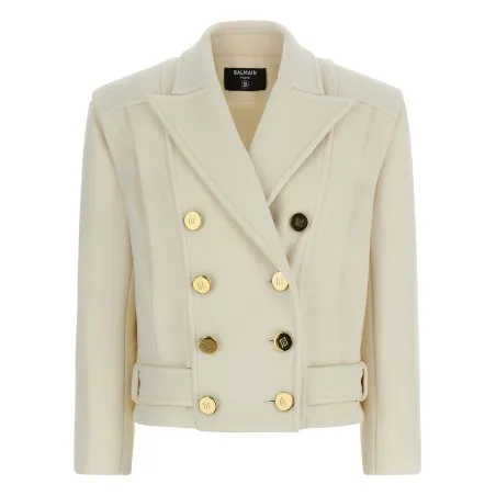 Balmain Double-breasted Coat - BALMAIN