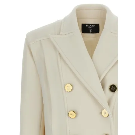 Balmain Double-breasted Coat - BALMAIN