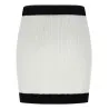 Balmain Two-tone Miniskirt - BALMAIN