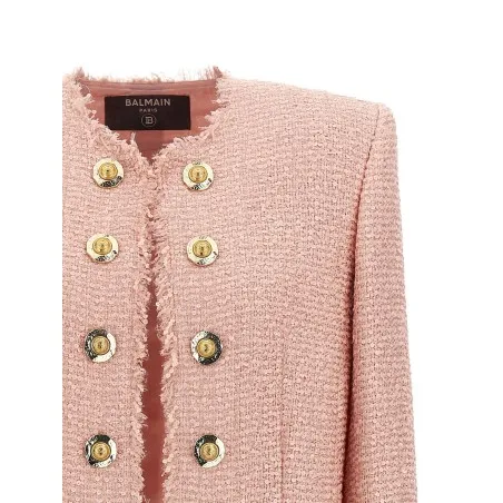 Balmain Sequin Tweed Blazer - BALMAIN
