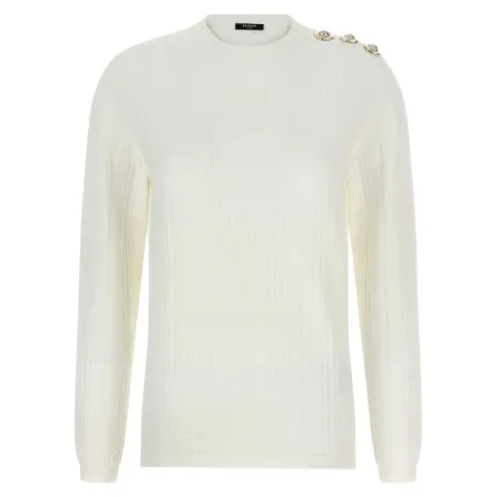 Balmain Maxi Shoulder Top - BALMAIN