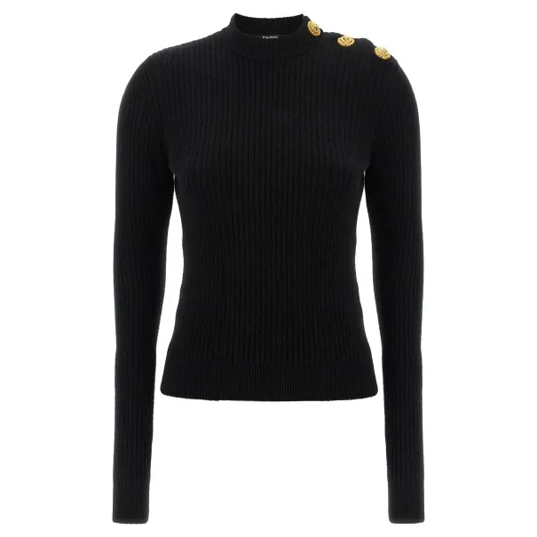 Balmain Ribbed Sweater - BALMAIN
