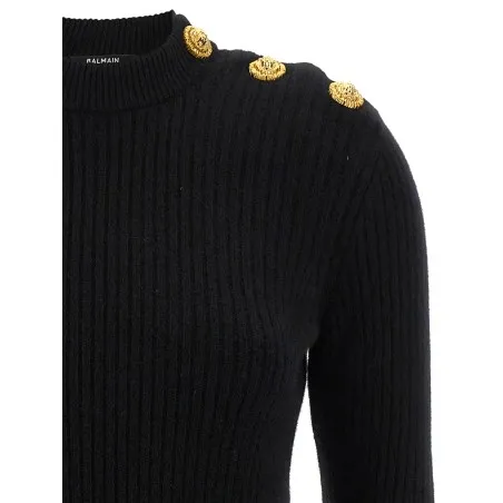 Balmain Ribbed Sweater - BALMAIN