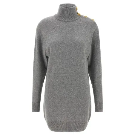 Balmain Cashmere Wool Dress - BALMAIN