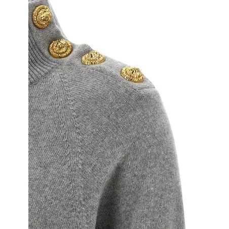 Balmain Cashmere Wool Dress - BALMAIN