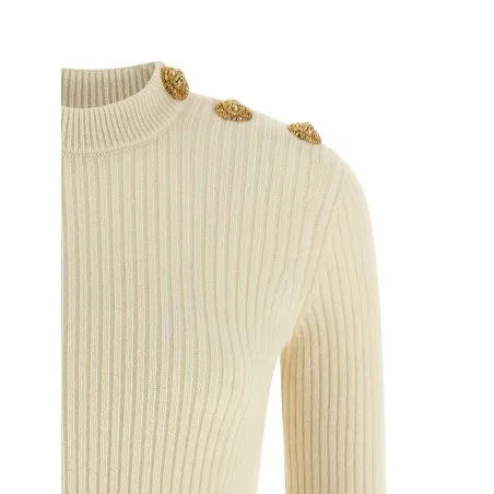 Balmain Ribbed Sweater - BALMAIN