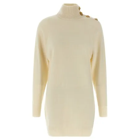 Balmain Cashmere Wool Dress - BALMAIN
