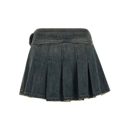 Balenciaga Buckle Pleated Skirt - BALENCIAGA