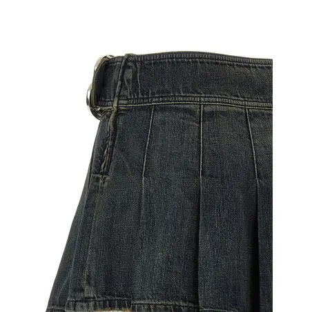 Balenciaga Buckle Pleated Skirt - BALENCIAGA