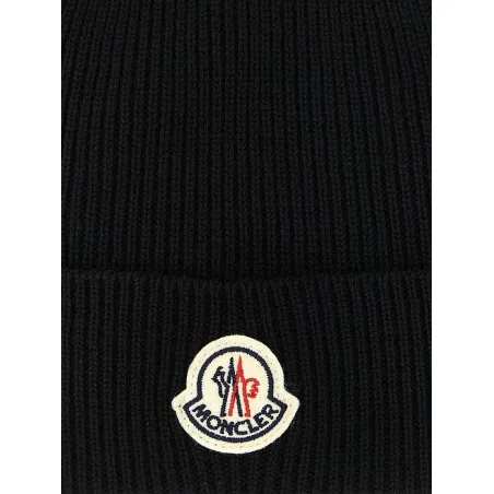 Moncler Wool Beanie - MONCLER