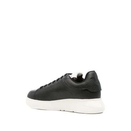 Emporio Armani Tumbled leather sneakers - Emporio Armani