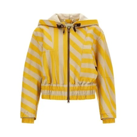 Fendi Pequin Striped Jacket - FENDI