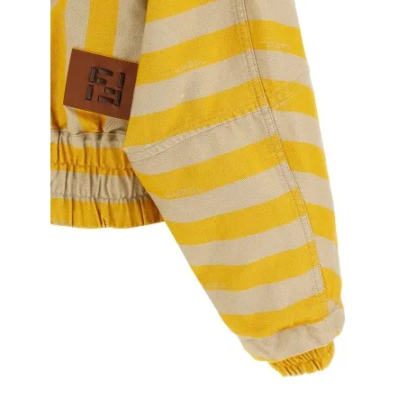 Fendi Pequin Striped Jacket - FENDI