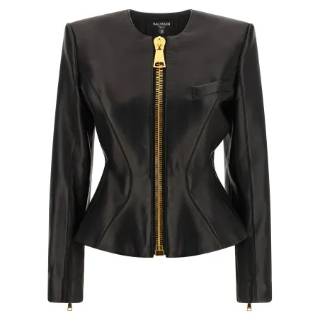 Balmain Leather Jacket - BALMAIN