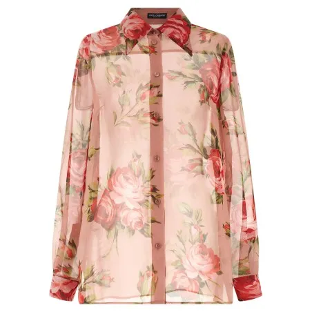 Dolce & Gabbana Bouquet Rose Shirt - Dolce&Gabbana