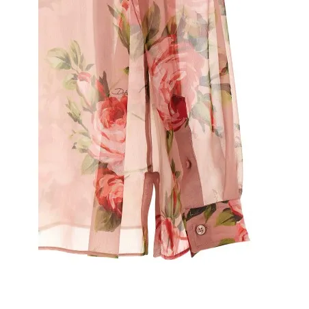 Dolce & Gabbana Bouquet Rose Shirt - Dolce&Gabbana