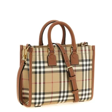 Burberry Freya Mini Shopping Bag - BURBERRY