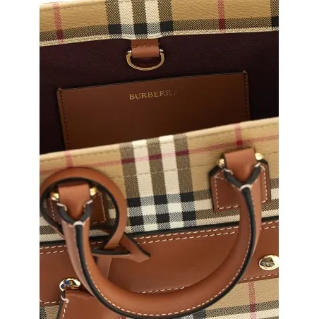 Burberry Freya Mini Shopping Bag - BURBERRY