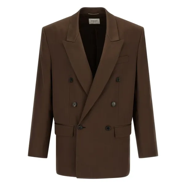 Saint Laurent Satin Blazer - Yves Saint Laurent