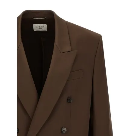 Saint Laurent Satin Blazer - Yves Saint Laurent