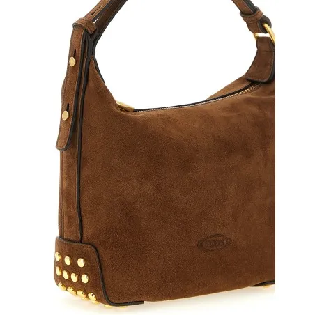 Tod's Gommini Mini Suede Shoulder Bag - Tods
