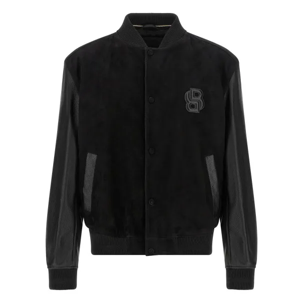 Hugo Boss Leather Bomber Jacket - Hugo boss