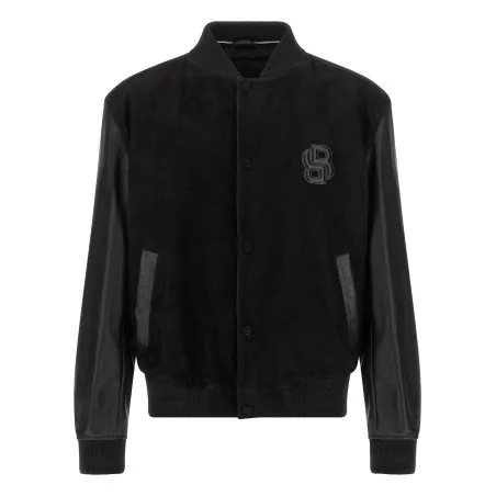 Hugo Boss Leather Bomber Jacket - Hugo boss