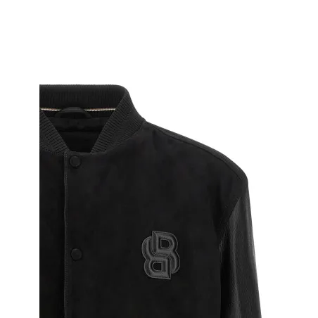 Hugo Boss Leather Bomber Jacket - Hugo boss