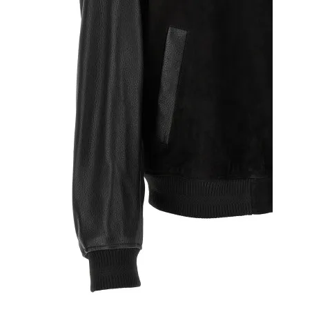 Hugo Boss Leather Bomber Jacket - Hugo boss