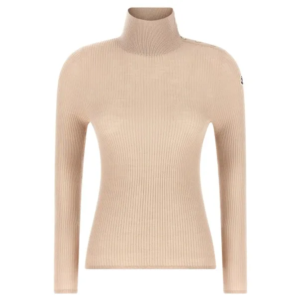 Moncler Textured Wool Turtleneck Sweater - MONCLER