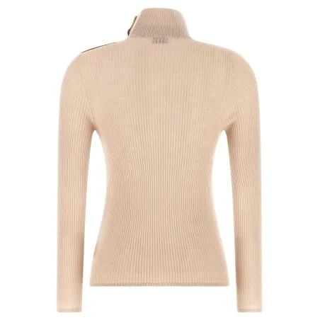 Moncler Textured Wool Turtleneck Sweater - MONCLER