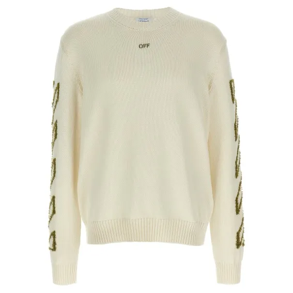 Off White Diag Outline Sweater - OFF WHITE