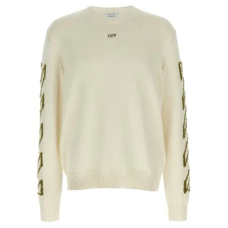 Off White Diag Outline Sweater - OFF WHITE