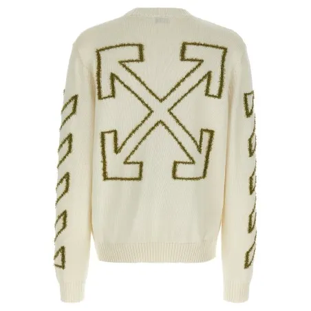 Off White Diag Outline Sweater - OFF WHITE