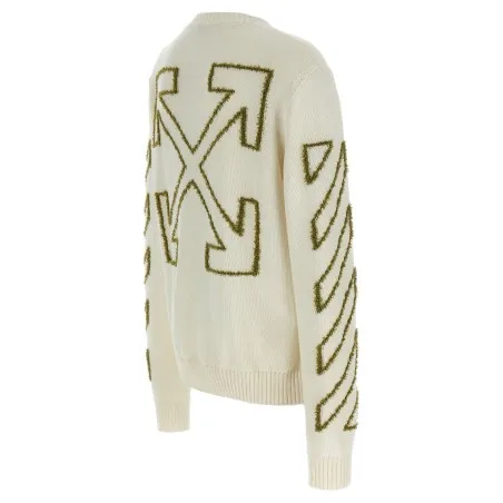 Off White Diag Outline Sweater - OFF WHITE