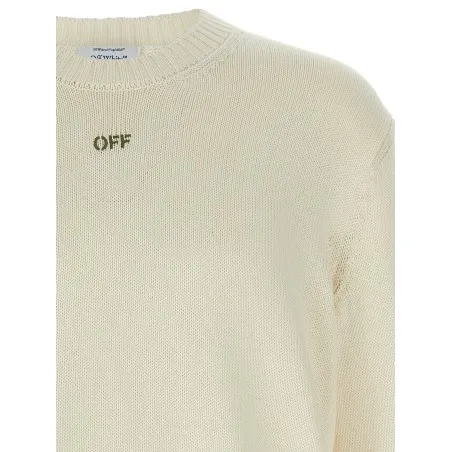 Off White Diag Outline Sweater - OFF WHITE