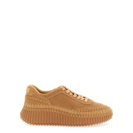 Chloé Nama Wedge Sneakers - CHLOE