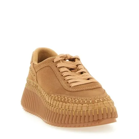 Chloé Nama Wedge Sneakers - CHLOE