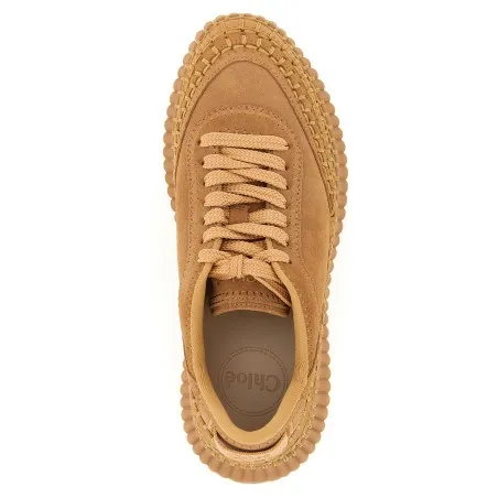Chloé Nama Wedge Sneakers - CHLOE