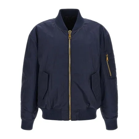Balmain Logo Embroidery Bomber Jacket - BALMAIN