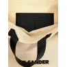 Jil Sander Border Book Tote Square Shopping Bag - JIL SANDER